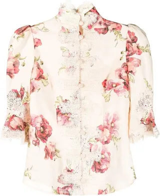 High Tide appliqué tunic