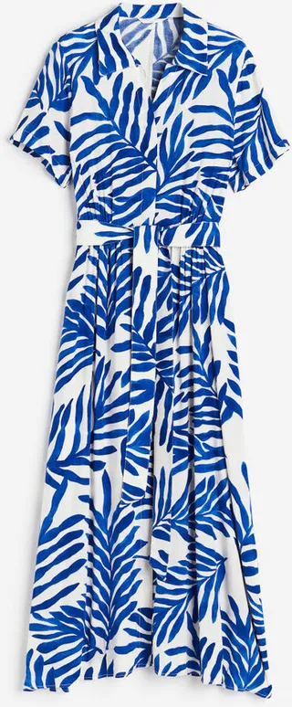 Tie Belt Shirt Dress