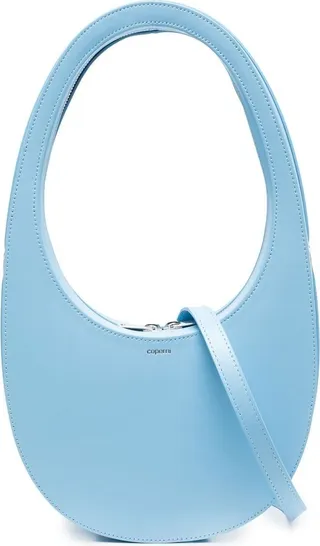 Swipe logo-print shoulder bag