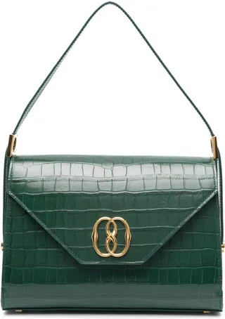 Logo-Plaque Shoulder Bag