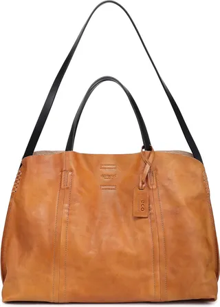 Forest Island Leather Tote Bag