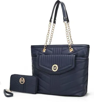 MKF Collection by Mia K Chiari Tote Bag With Wallet - 2 Pieces