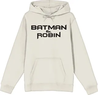Batman & Robin 1977 Simple Text Men’s Tofu Sweatshirt-XXL