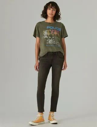 Lucky Brand Women's Low Rise Lolita Skinny Jean - Dark Blue 27 x 27