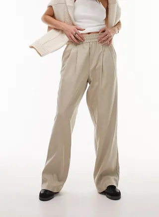 Wide Leg High Waist Pants