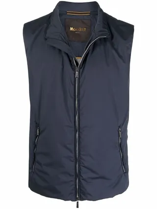 Quilted Zip-Up Gilet