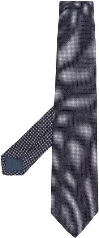 Polka Dot Embroidered Tie