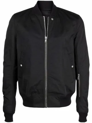 Black Bomber Jacket