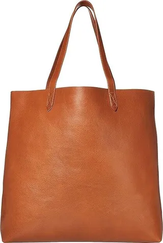 Madewell The Transport Tote (English Saddle) Handbags