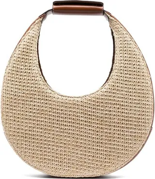 Woven-Raffia Tote Bag