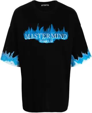 logo-print skull & crossbones T-shirt