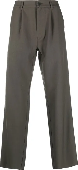 Straight-Leg Trousers
