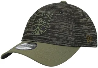 Men's Olive Austin Fc Salute To Service 9TWENTY Adjustable Hat