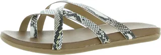 Melbourne Slide Womens Strappy Slip On Thong Sandals