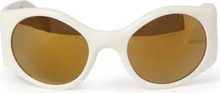 Palm Angels Ennis Round Frame Sunglasses
