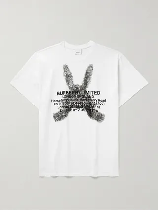 Printed Cotton-Jersey T-Shirt