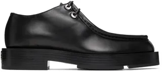 Givenchy Black Leather Squared Derbys