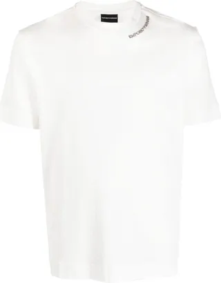 embroidered-logo cotton T-shirt