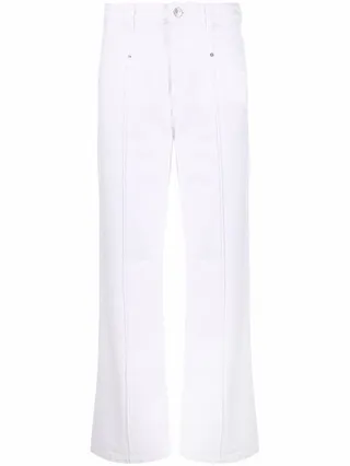 Straight-Leg Trousers