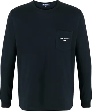 logo-print cotton T-shirt