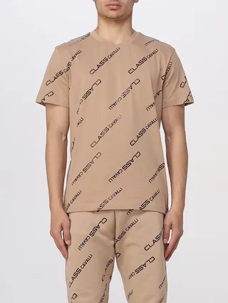 T-shirt men Class Roberto Cavalli