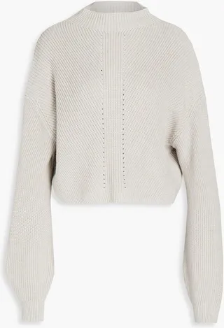 Lodi ribbed-knit turtleneck sweater