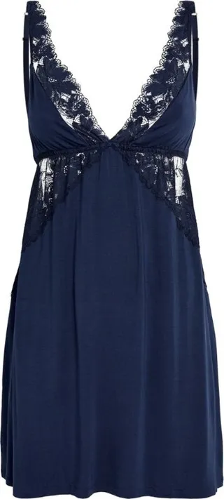 Eberjey Lace-Trim Rosalia Chemise