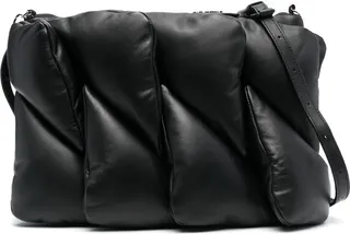 Leather Padded Shoulder Bag