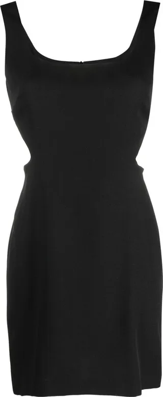 Cut-Out Detail Short Dress