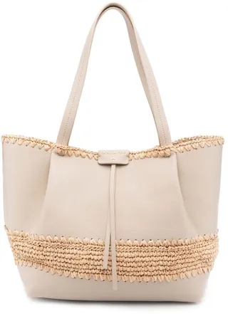 Woven Raffia Shoulder Bag