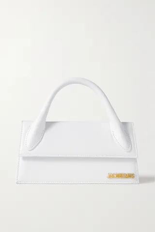 Jacquemus - Le Chiquito Long Leather Tote - White