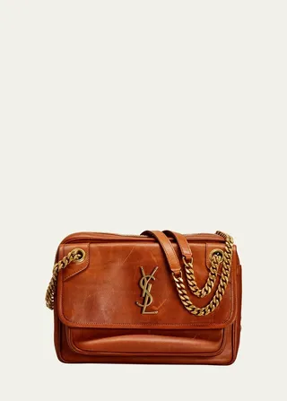 Niki Medium YSL Calfskin Camera Shoulder Bag