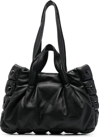 Leather Padded Tote Bag