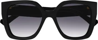 Gucci Eyewear Butterfly Frame Sunglasses