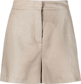 Linen Tailored Shorts