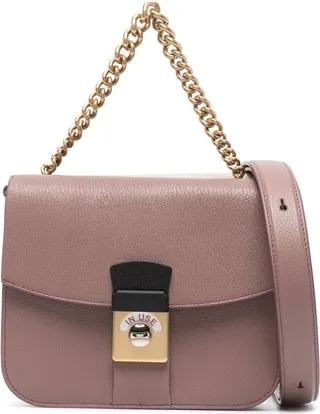 Two-Tone Shoulder Bag