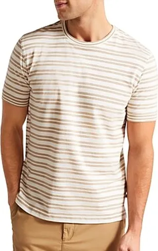 Ted Baker Vadell Striped Crewneck Tee