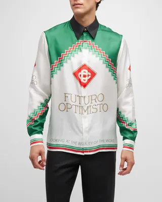 Men's Futuro Optimisto Silk Sport Shirt