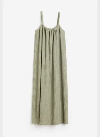 Strappy Crinkled Dress