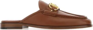 Valentino VLogo Signature Square Toe Slip-On Slippers