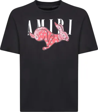 Logo Print T-shirt Black