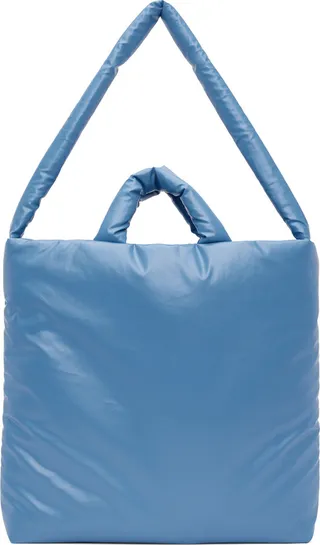 KASSL Editions Blue Medium Pillow Tote