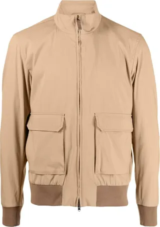 Zip-Up Bomber Jacket