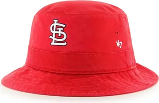 Men's '47 Brand Red St. Louis Cardinals Primary Bucket Hat
