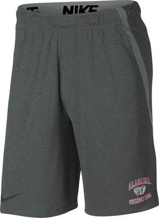 Alabama Nike Men's College Shorts in Grey