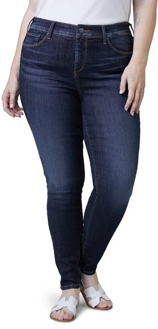 Mid Rise Denim Leggings