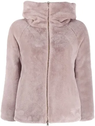 Faux-Fur Hooded Jacket