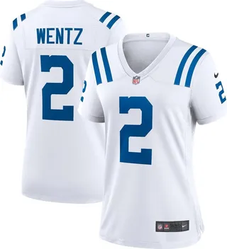 Women's Carson Wentz White Indianapolis Colts Game Jersey