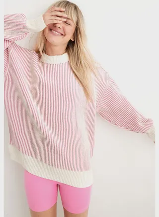Striped Crew Neck T-Shirt