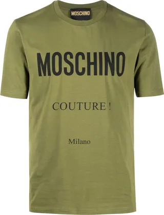 logo-print T-shirt